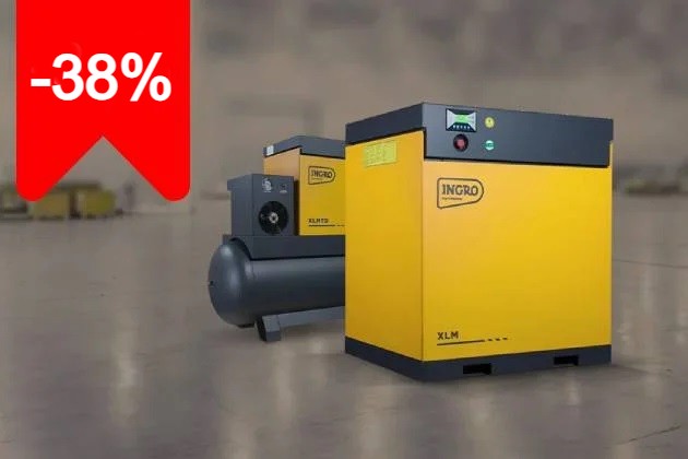 Скидка на винтовые компрессоры Ingro