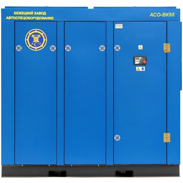 Винтовой компрессор АСО Бежецк АСО-ВК55/15 ESQ с частотным регулированием электропривода EVO15G - интернет-магазин промышленного оборудования «Дюкон»