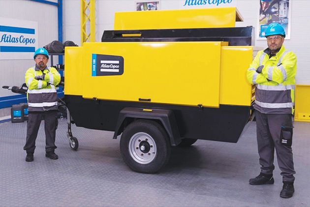 Скидка до 15% на восстановительный ремонт передвижных компрессоров Atlas Copco