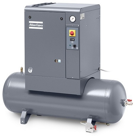 Винтовой компрессор Atlas Copco на ресивере G22 7,5P - интернет-магазин промышленного оборудования «Дюкон»