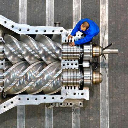 Преимущества винтовых компрессоров