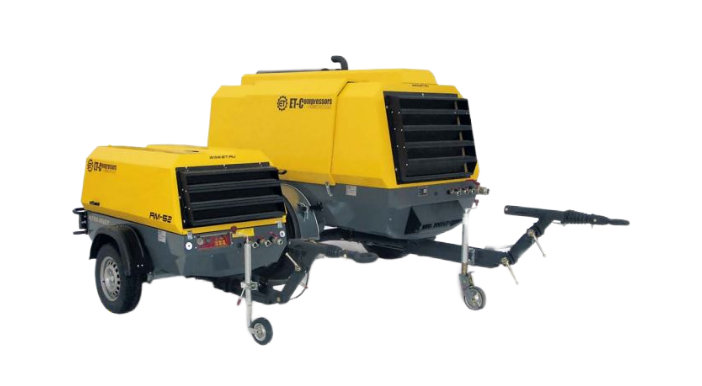 Продажа новой серии дизельных винтовых компрессоров ET-Compressors