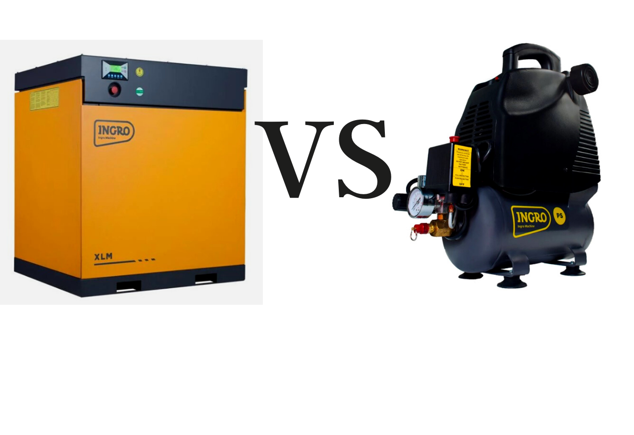 Чем отличаются винтовые компрессоры от поршневых