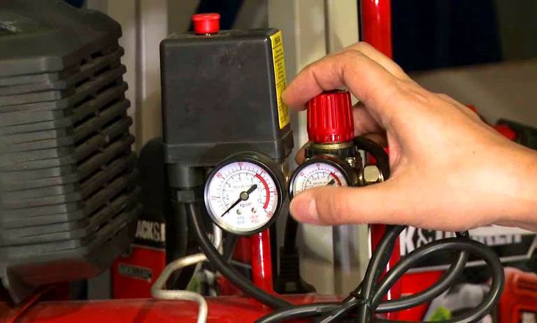 Работа компрессорной установки